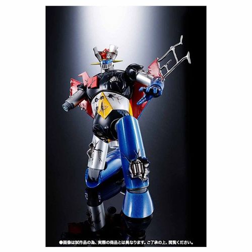 Figurine Mazinger Z Soul Of Chogokin - Mazinger Z Gx-70d Damaged Version 17cm