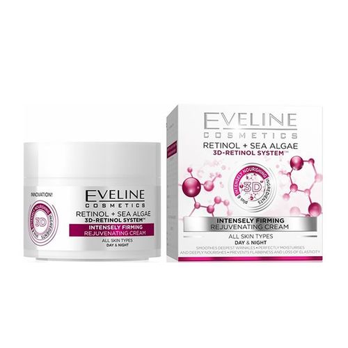 Eveline 3d Retinol System Intensely Firming Day And Night Cream 50ml 