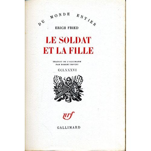 Le Soldat Et La Fille