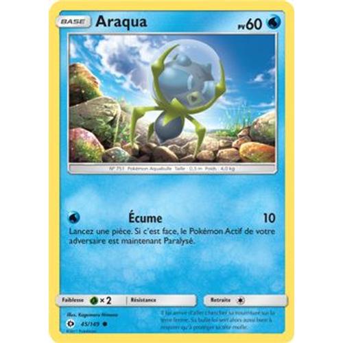Pokémon - 45/149 - Araqua - Sl1 - Soleil Et Lune - Commune
