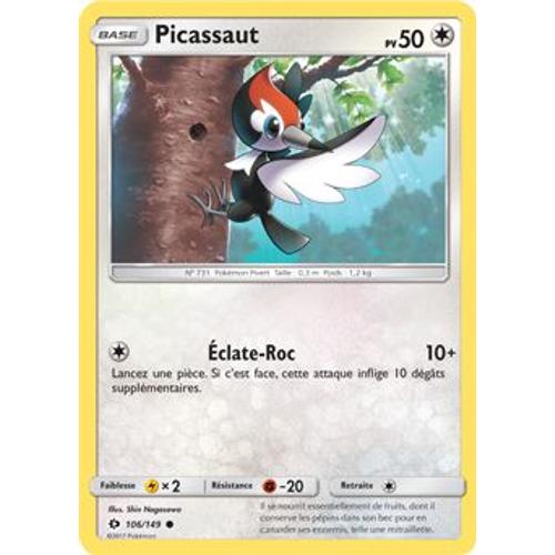 Pokémon - 106/149 - Picassaut - Sl1 - Soleil Et Lune - Commune