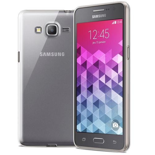 Coque Back Case Samsung Galaxy Grand Prime Silicone Souple Transparent (Tpu)
