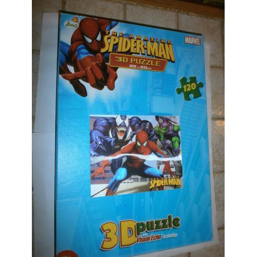 The Amazing Spiderman 3d Puzzle 120 Pièces