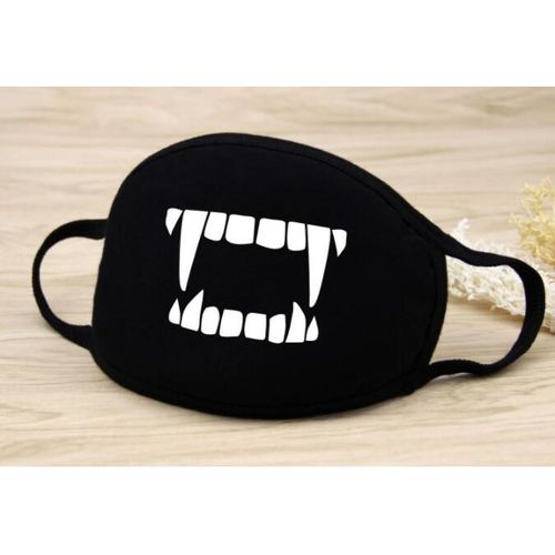 Masque De Coton Dent Cache-Bouche En Coton, Unisexe,