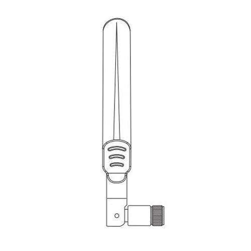 Extreme Networks - Antenne - Wi-Fi - 5.2 dBi, 3.2 dBi - omni-directionnel - intérieur - blanc - pour Zebra AP 6522