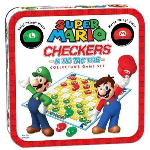 Super Mario Jeu De Dames Collector's Game