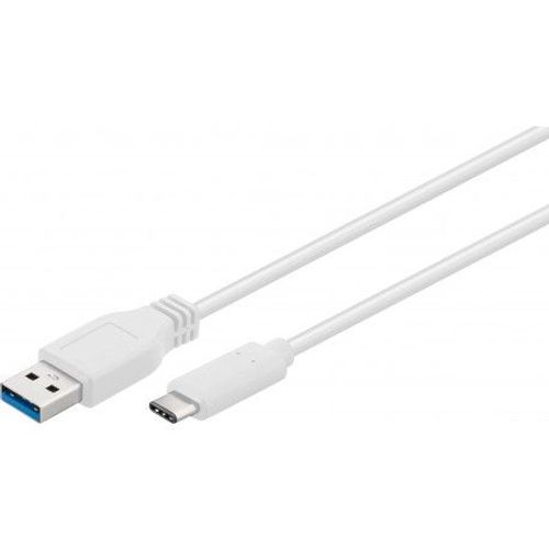 goobay - Câble USB - 24 pin USB-C (M) pour USB type A (M) - USB 3.0 - 1 m - connecteur C réversible