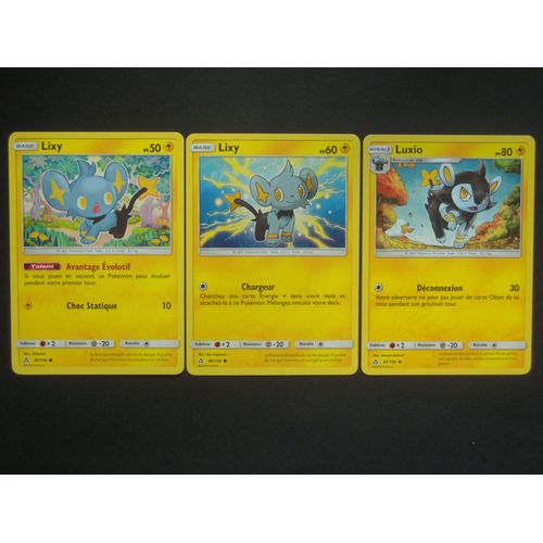 Ultra Prisme - Lixy (45) + Lixy (46) + Luxio (47/156)