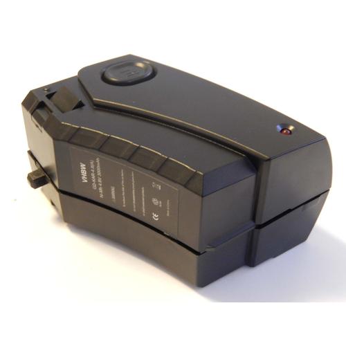 vhbw 1x Batterie compatible avec Kärcher K65 Plus aspirateur noir (3000mAh, 4,8V, NiMH)