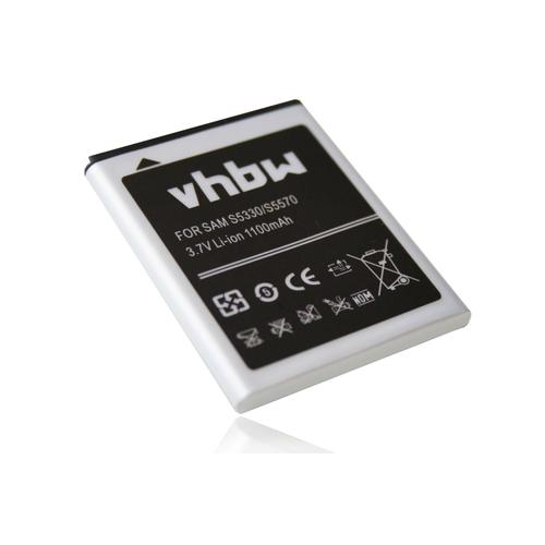 Vhbw Batterie Compatible Avec Samsung Dart Sgh-T499, Sgh-T499v, Sgh-T499y Téléphone Portable (1100mah, 3,7v, Li-Ion)