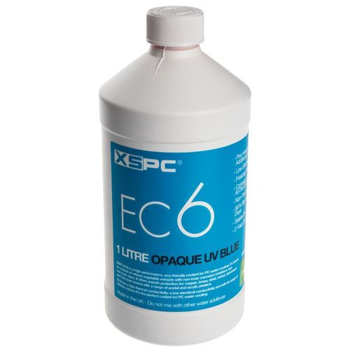 Liquide de refroidissement XSPC EC6, 1 Litre Opaque Bleu