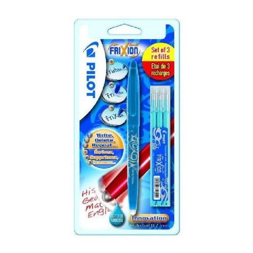 Lot De 3 Recharges Frixion Pour Stylo - Turquoise