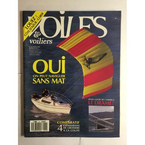 Magazine Collection Voiles Et Voiliers Numéro 217 Mars 1989