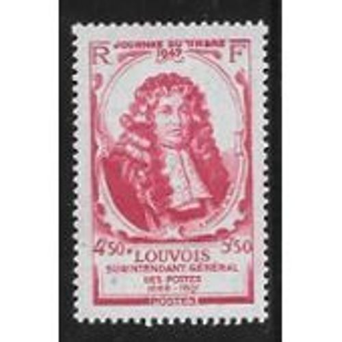 Timbre France 1947 Neuf ** Yt N° 779 Louvois Sur Intendant Des Postes