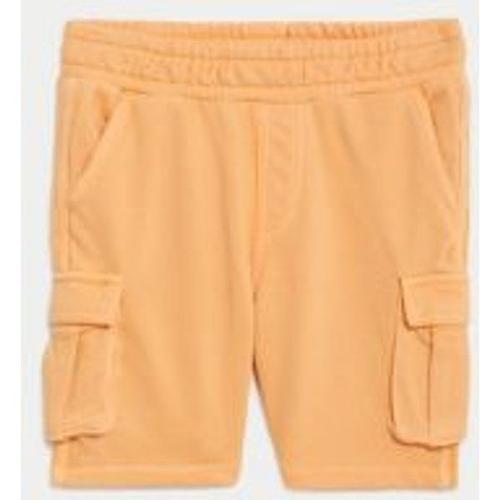 Short Cargo En Coton À Motif Teinté (Du 2 Au 8 Ans) - Orange