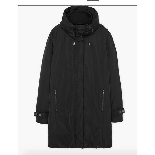 Mango Parka, Manteau, Anorak Duvet À Col : Noir -T.S (Ou T.36/38) - Neuf