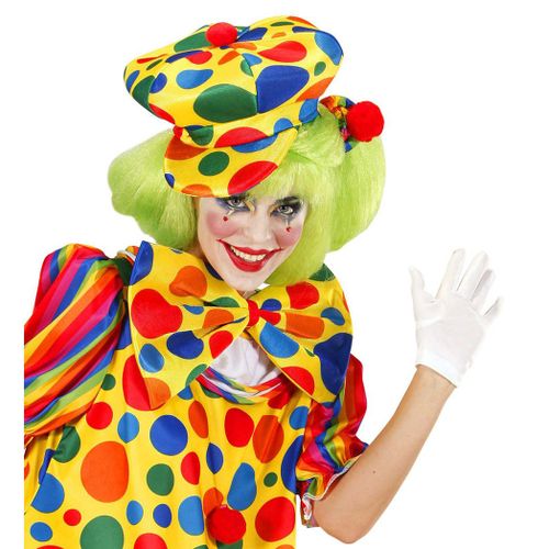 Beret À Pois Clown Adulte Taille Unique