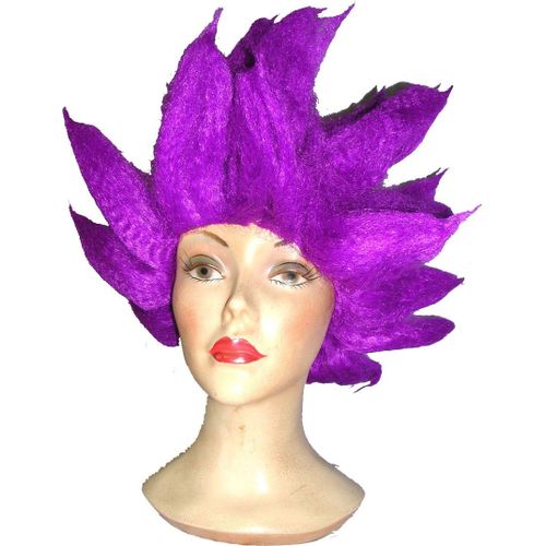 Perruque Manga Violette Adulte