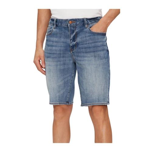Armani Exchange - Shorts > Denim Shorts - Blue