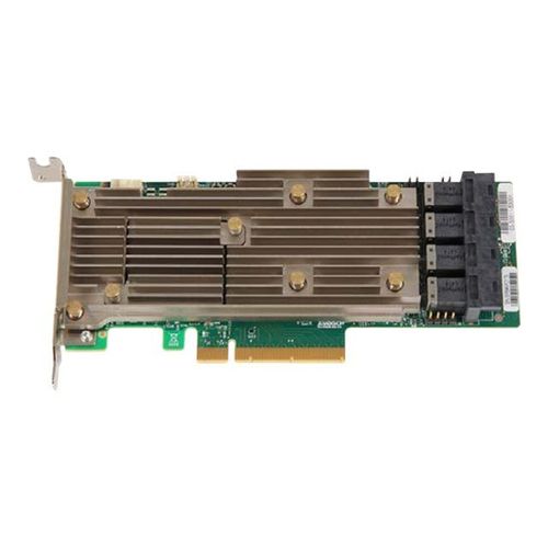 Fujitsu PRAID EP540i - Contrôleur de stockage (RAID) - 16 Canal - SATA 6Gb/s / SAS 12Gb/s / PCIe - profil bas - RAID 0, 1, 5, 6, 10, 50, 60 - PCIe 3.1 x8 - pour PRIMERGY RX2520 M5, RX2530 M4...