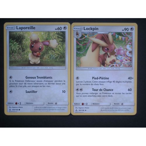 Ultra Prisme - Laporeille (106) + Lockpin (107/156)