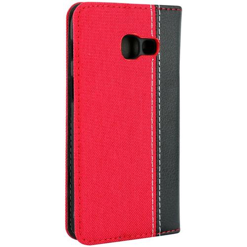 Etui Folio Denim Ii Samsung Galaxy A3 2017 - Rouge