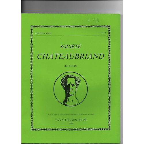 Societe Chateaubriand Bulletin N° 31