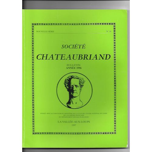 Societe Chateaubriand Bulletin N° 39