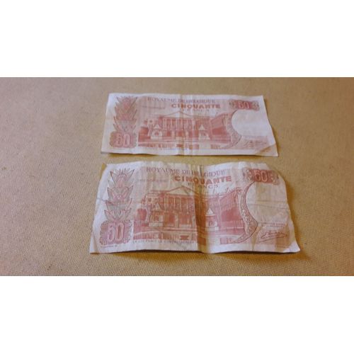 Billet De 50 Francs Belgique