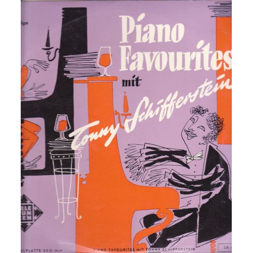 25 Cm Vinyl 33 Trs Piano Favourites Mit Tonny Schifferstein 2. Folge