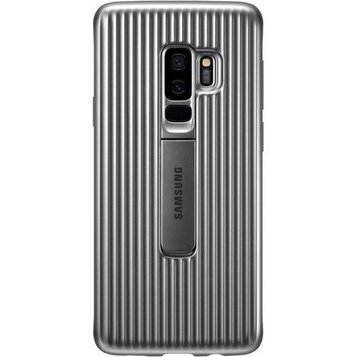 Coque Samsung S9+ Renforcé Argent Foncti