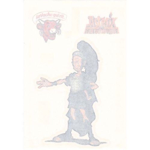 Tatouage/ La Vache Qui Rit Asterix Aux Jeux Olympiques Brutus Romain Tatouage Promo 2007
