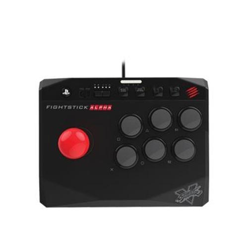 Mad Catz Street Fighter V Arcade Fightstick - Manette De Jeu D'arcade - 6 Boutons - Filaire - Pour Pc, Sony Playstation 3, Sony Playstation 4