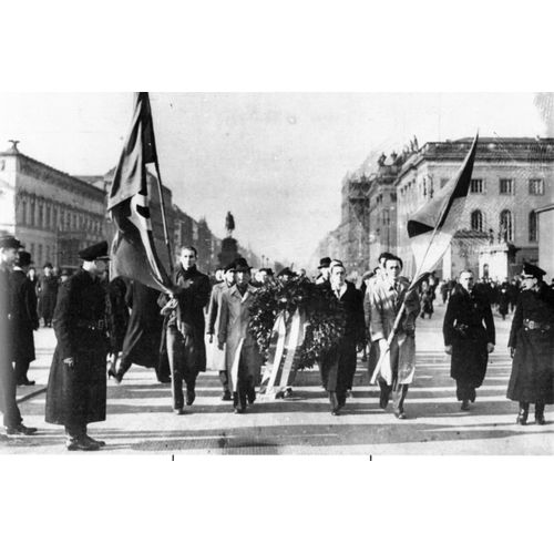 Ww2 - Berlin 1.11.1941 - Dépôt De Gerbe Au "Soldat Inconnu Allemand" Par Les Ouvrier Français