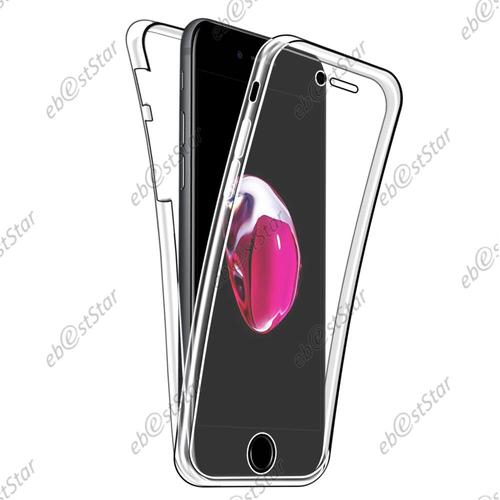 Ebeststar ® Pour Apple Iphone 8 (2017) 4,7", Iphone 7 (2016) - Housse Etui Coque Intégrale Avant Et Arrière Silicone Gel, Couleur Transparent [Dimensions Precises De Votre Appareil : 138.3/138.4 X 67.1/67.3 X 7.1/7.3 Mm, Écran 4.7'']