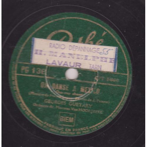 78 Trs Vinyl C'est La Chanson Des Accordéons / On Danse À Mexico