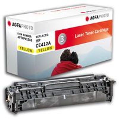 Toner Yellow, remplace CE412A Pages 3.850