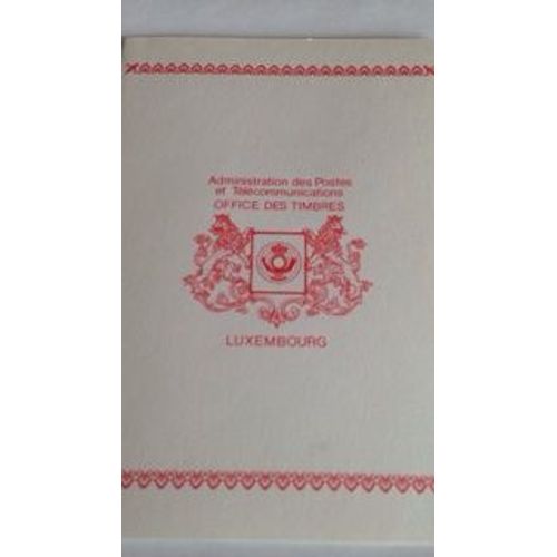 Carte Bonne Année Du Luxembourg 1986