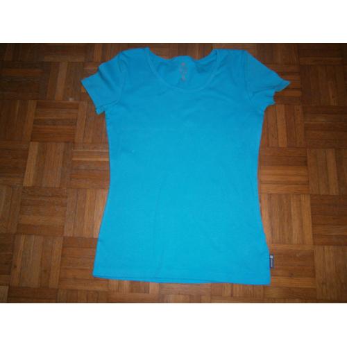 T-Shirt Domyos Coton M Bleu