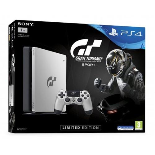 Sony Playstation 4 Slim 1 To Gran Turismo Sport Limited Edition