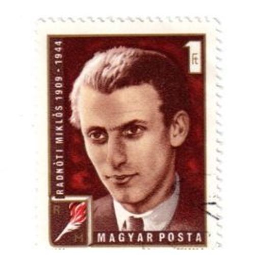 Timbre Magyar Posta Radnoti Miklos