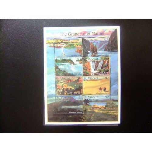 St. Vincent The Grenadines 1995 The Grandeur Of Nature Yvert 2638 / 2645 ** Mnh