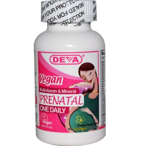 Deva, Prénatal, Multivitamin & Minéral Un Quotidien, 90 Comprimés 