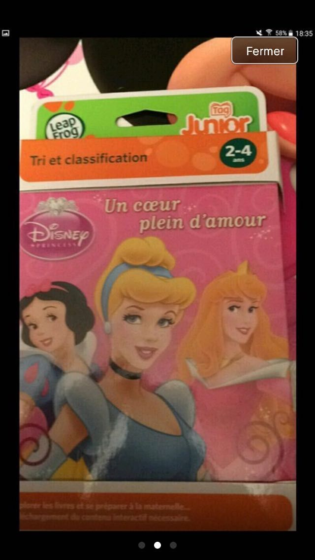 Livre Leap Frog Un Coeur Plein D Amour Rakuten