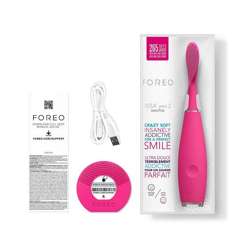 Foreo Issa Mini 2 Sensitive Brosse À Dents Sonique Wild Strawberry