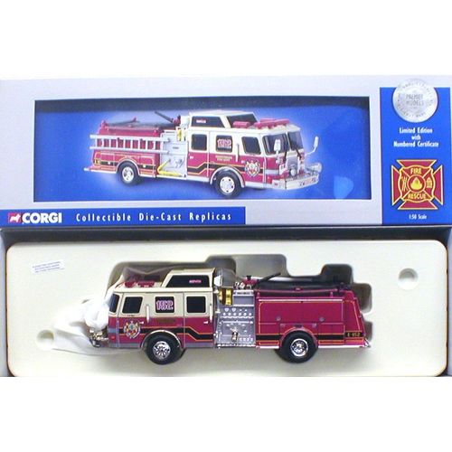 Corgi 54704 Us Fire E-One Side Mount Shippensburg Fire Department-Corgi