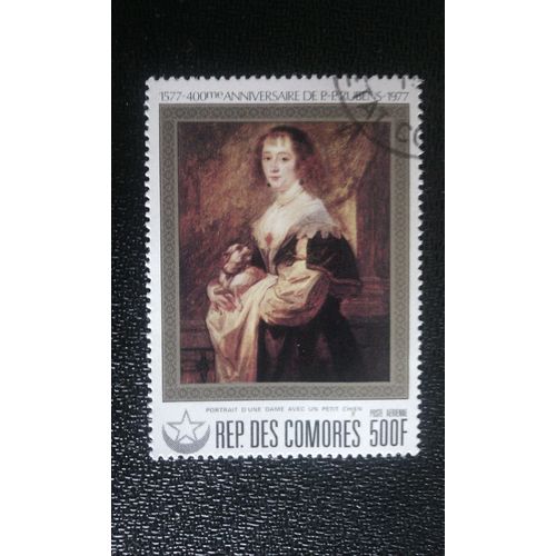 Timbre Comores ( Yt Pa 149 ) 1978 Rubens, 400 Anniversaire