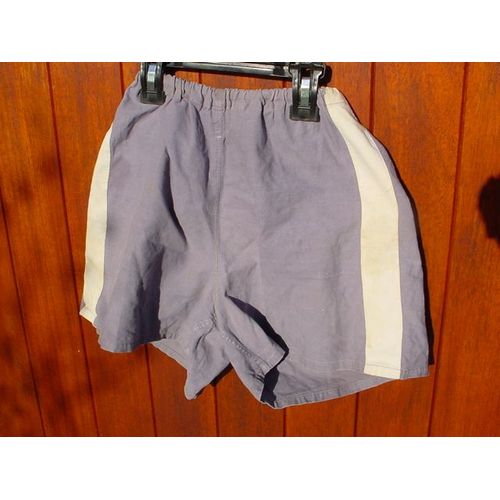 Militaria Marine Nationale Short Toile Grise