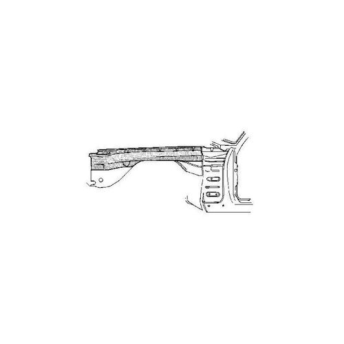 Fixation D'aile Avant Gauche Pour Mercedes Classe E - W123 De 1976 À 1985