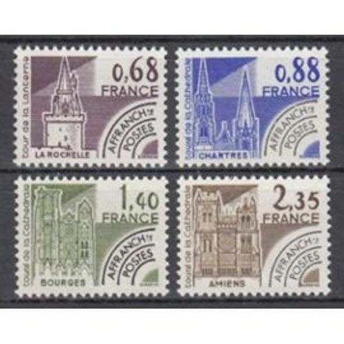 Lot De Timbres France Pré Oblitérés Neufs ** Yt N° 162-163-164-165